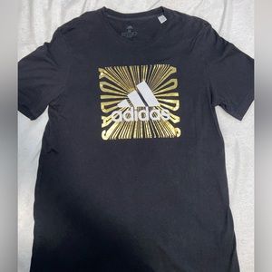 Men’s Size Medium Adidas Golf Foil Black T-Shirt